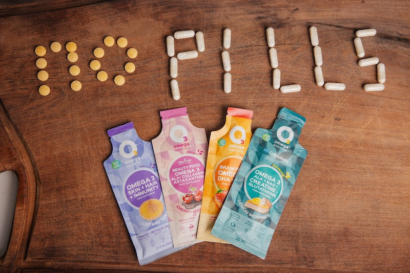 Vanilla Fudge O3Omega® DHA + MCT Supplement 30 Serving Bottle - O3 Smoothies