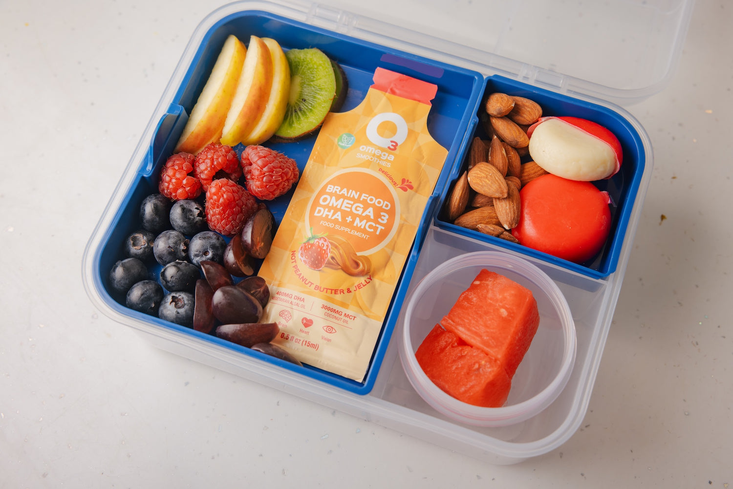 Vanilla Fudge O3Omega® DHA + MCT Supplement 30 Serving Bottle - O3 Smoothies