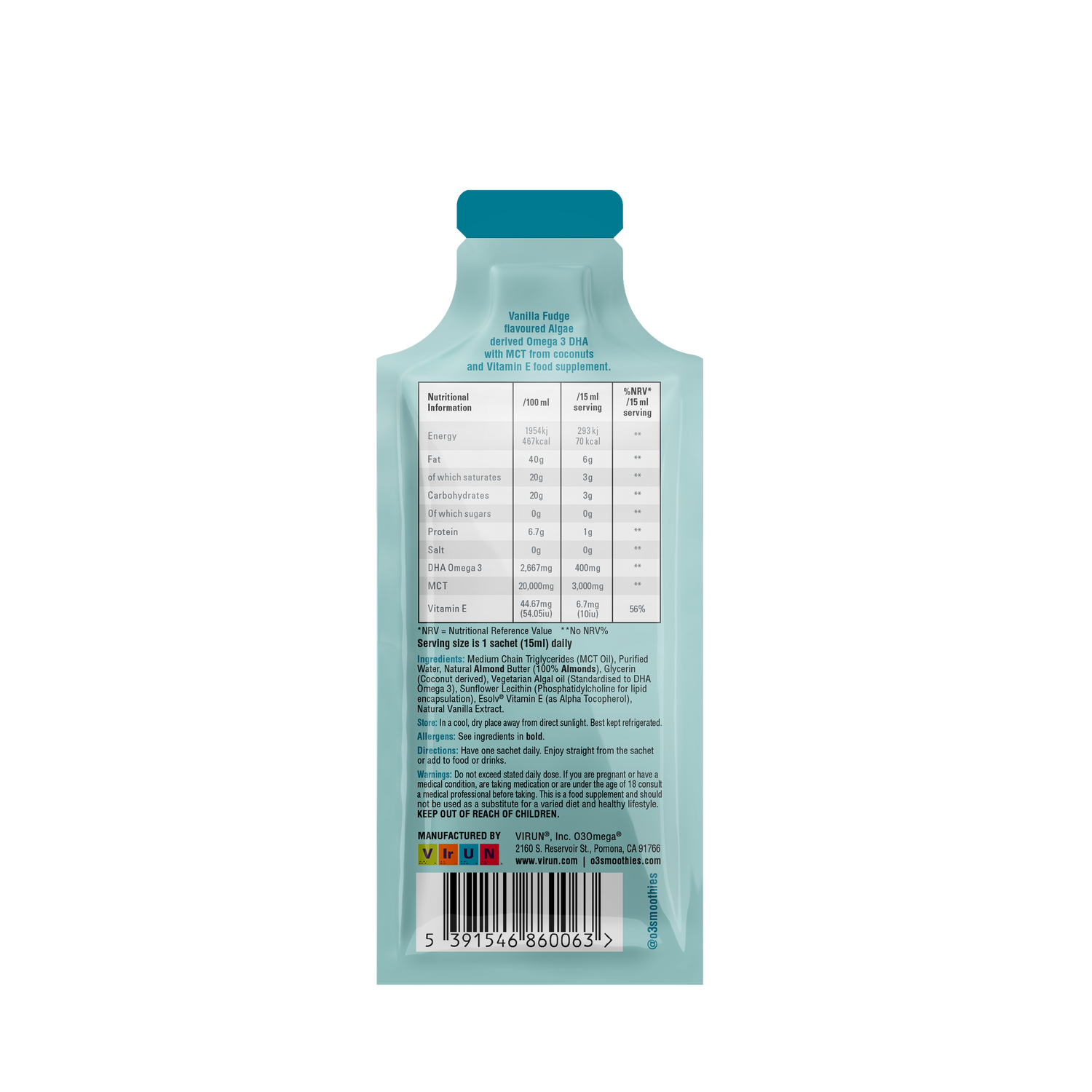 O3Omega® Smoothies Starter 10 Pack