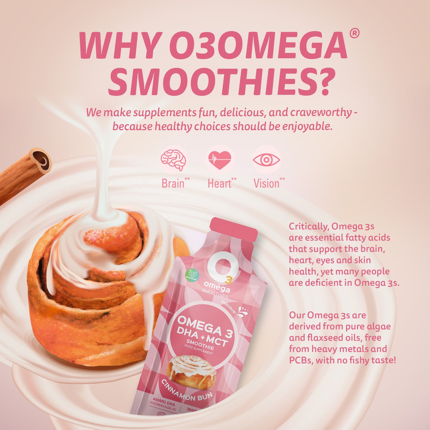 O3Omega® Smoothies Starter 10 Pack