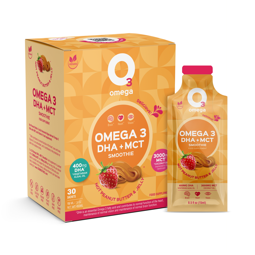 O3Omega Smoothies | VEGAN Omega 3 DHA + MCT Oil in Flavors You'll Love
