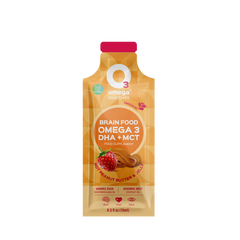 not pb and j o3omega smoothies Brain food o3smoothies omega 3 dha mct oil sachet algae memory focus eye support liposomal supplements fish free vegan 