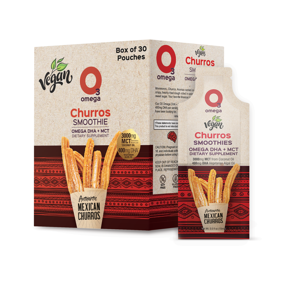 Churros On-the-Go Pouches 30 Count Box